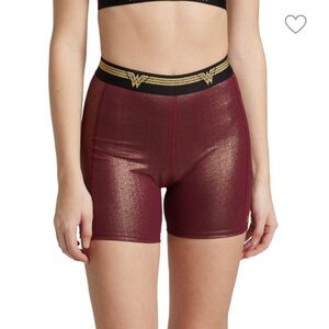 EleVen by Venus Williams red Wonder Woman bike Shorts tennis large Discontinued